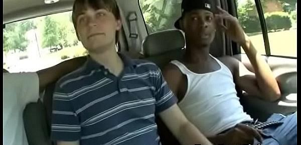 Black Gay Dude With Huge Cock Fuck White Twink Hard 16